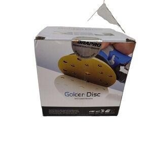 100-PACK 5 inch Sanding Discs 8-Hole Hook Loop for Orbital Sander Paper 600 Grit